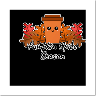 Pumpkin Spice Season Posters and Art